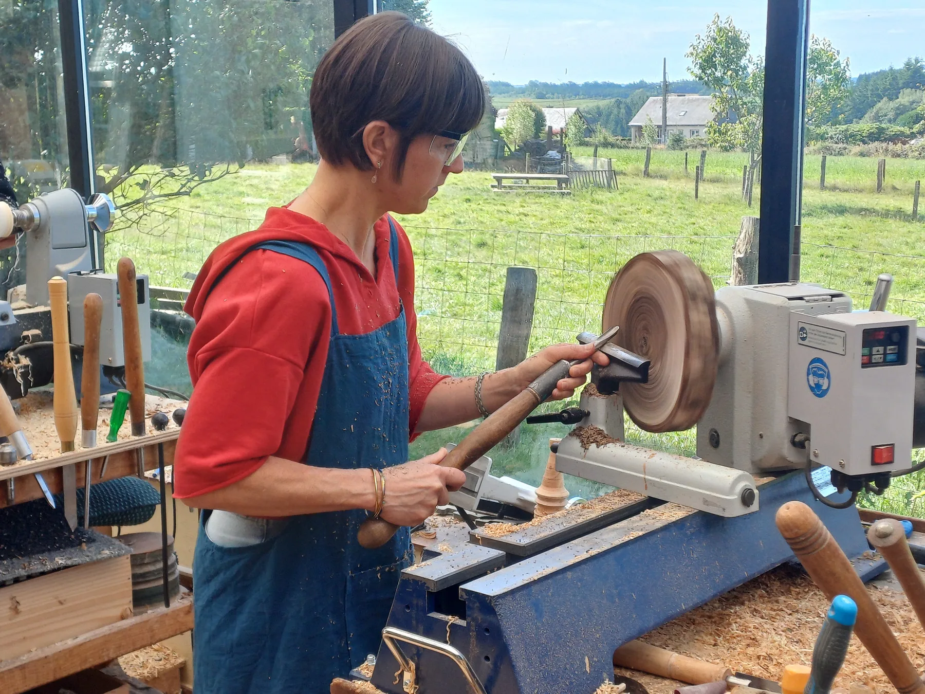 Atelier d'initiation : outils gouge, grain d'orge, coupoir